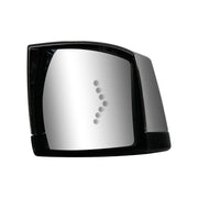 Hood Mirror Assembly W/LED Lights On Mirror Cover & Glass For 2018-2024 Volvo VNL - Passenger