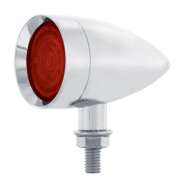 9 LED Mini Bullet Light - Red LED/Red Lens