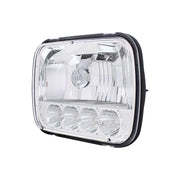 ULTRALIT - 5 High Power LED 5" X 7" Crystal Headlight - High & Low Beam