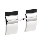24" X 27" 430 Stainless Quarter Fender With Tube Bracket Set (Pair)