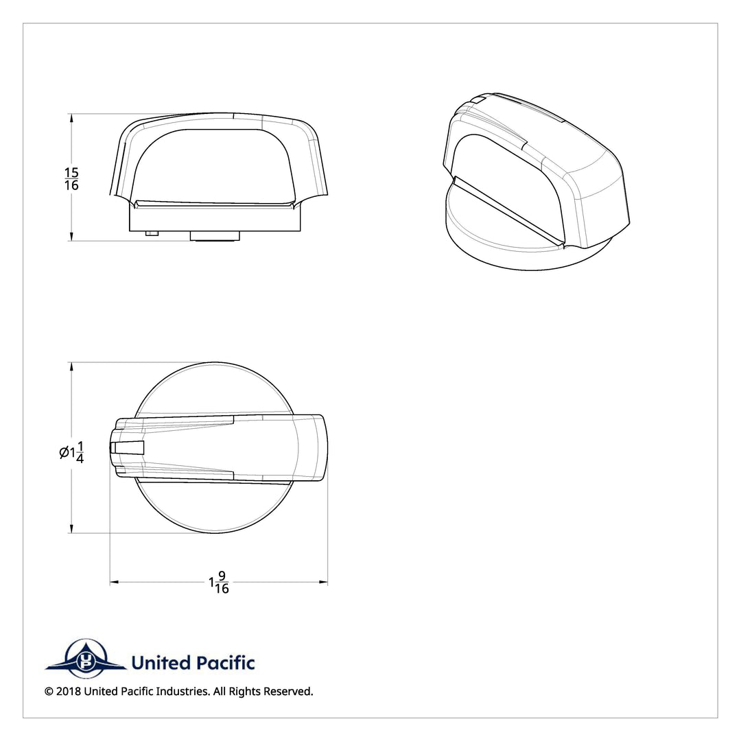 A/C Control Knob For 2006+ Peterbilt