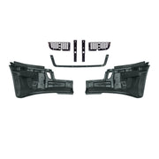 5-Piece Bumper Kit Without Fog Light Opening For 2018-2024 Freightliner Cascadia
