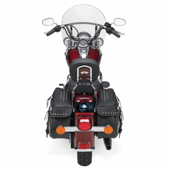 Black Motorcycle License Plate Frame