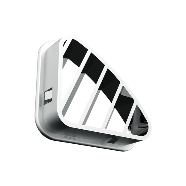 Chrome Plastic A/C Vent For 2001-2005 Peterbilt - Driver