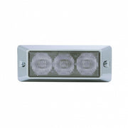 3 High Power LED Warning Light - Amber LED