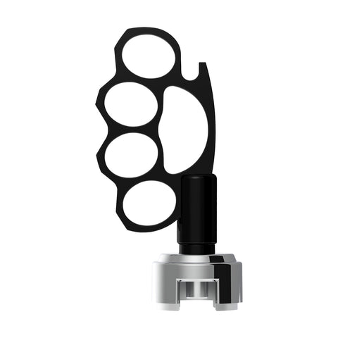Knuckle Gearshift Knob With 13/15/18 Speed Adapter - Black