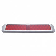 40 LED Light With Bezel (Stop, Turn & Tail) - Red LED/Red Lens