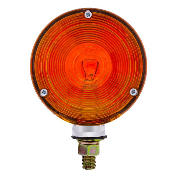Double Face Turn Signal Light With 1156 Bulb - Amber & Red Lens