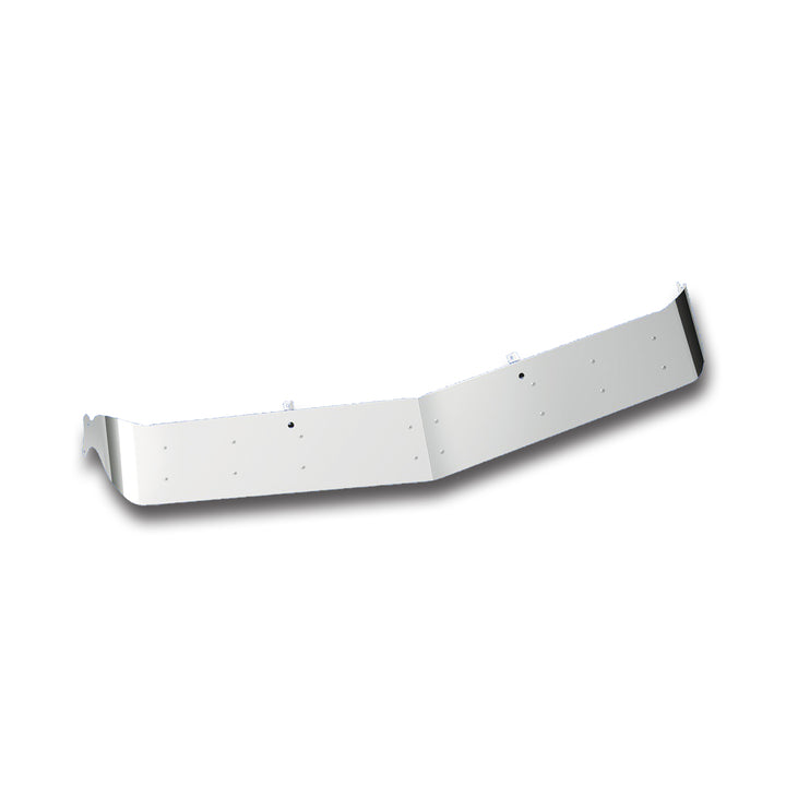 9.5" Stainless OEM Style Sunvisor For Mack CH/CX/ Granite/Vision Without Roof Fairing