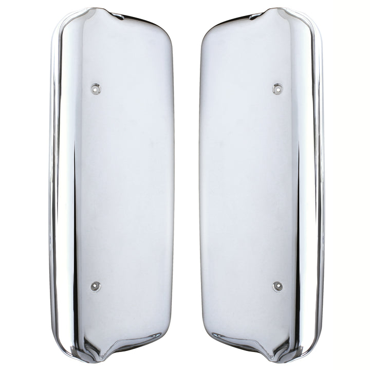 Chrome Mirror Cover Set For Freightliner Century (2005-2010) &amp; Columbia (2005-2020)
