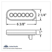22 LED 6" Oval GloLight Kit (Back-Up)