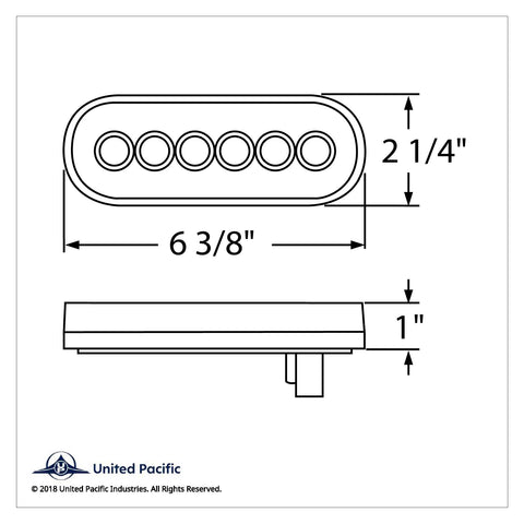 22 LED 6" Oval GloLight Kit (Back-Up)