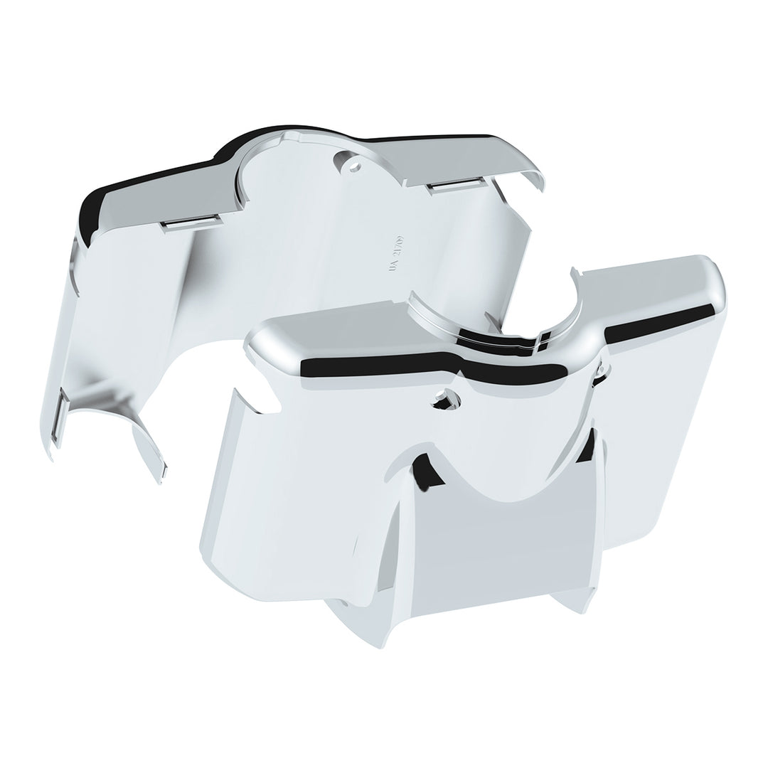 Chrome Plastic Upper Steering Column Cover For Peterbilt 379/378 (1998-2005), 335 (2005-2010), 330 (2000-2010)