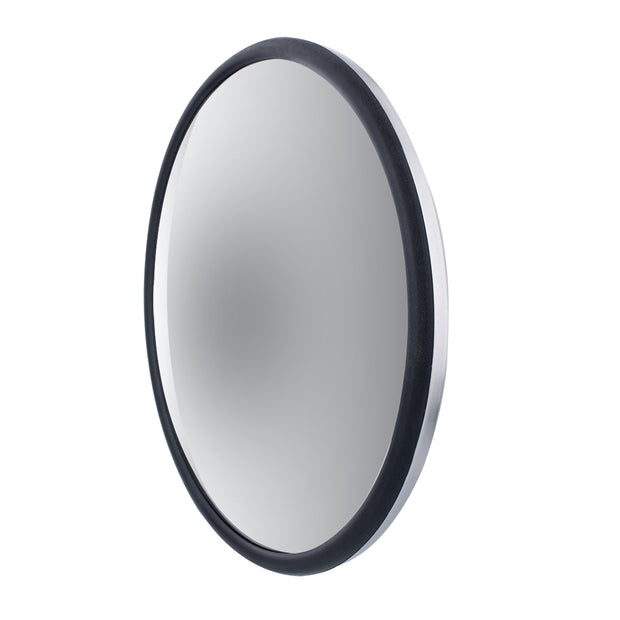8-1/2" 430 Stainless Steel 320R Convex Mirror - Centered Mounting Stud