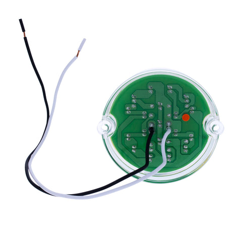 19 LED Watermelon Grakon 1000 Cab Light - Amber LED/Clear Lens