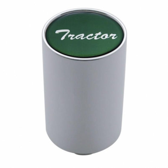 "Tractor" 3" Air Valve Knob - Green Glossy Sticker