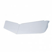 13" Stainless Low Roof Drop Sunvisor For 2004-2007 Peterbilt 379 With Low Roof