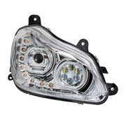 Chrome 10 LED Headlight for 2013-2021 Kenworth T680 - Passenger Side