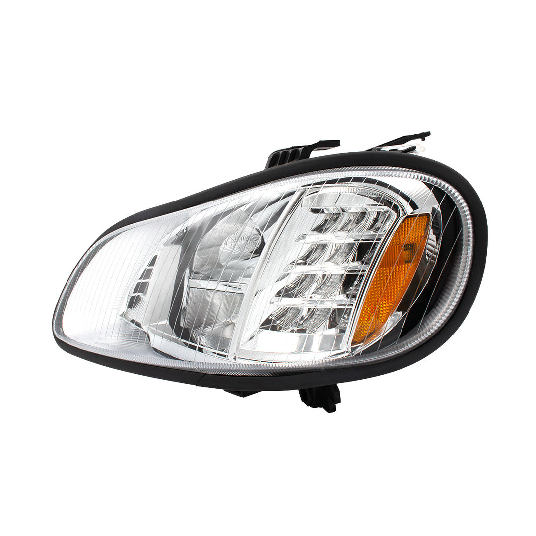 Chrome High Power Full LED Headlight For 2003-2024 Freightliner M2-Driver