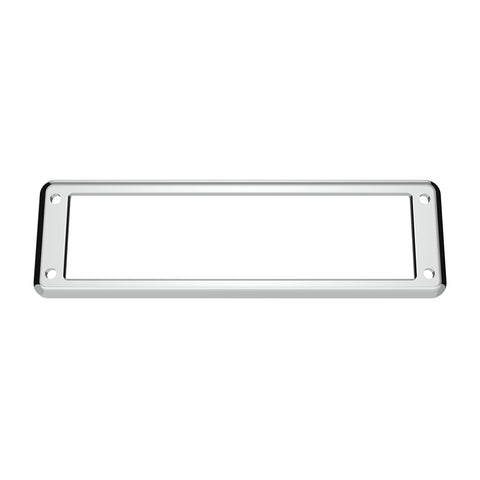 Chrome Plastic Overhead Pocket Bezel For 2000-2010 International 9900/9400/9200