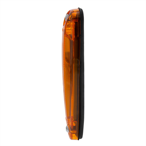 2 LED Cab Light For 2018-2024 Freightliner Cascadia - Amber LED/Amber Lens