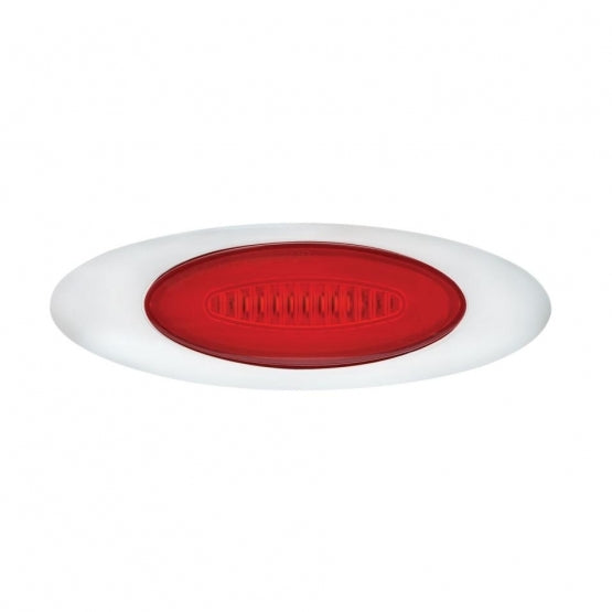 6 LED M5 Millennium GloLight (Clearance/Marker) - Red LED/Red Lens