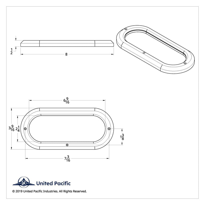 Oval Light Bezel