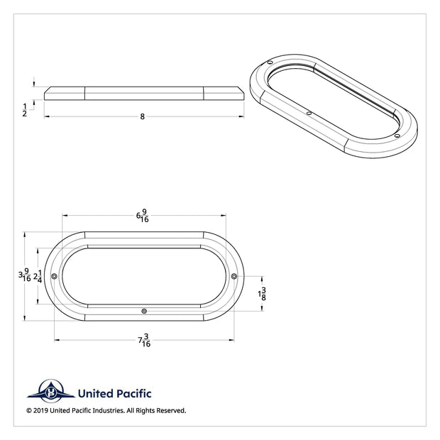 Oval Light Bezel
