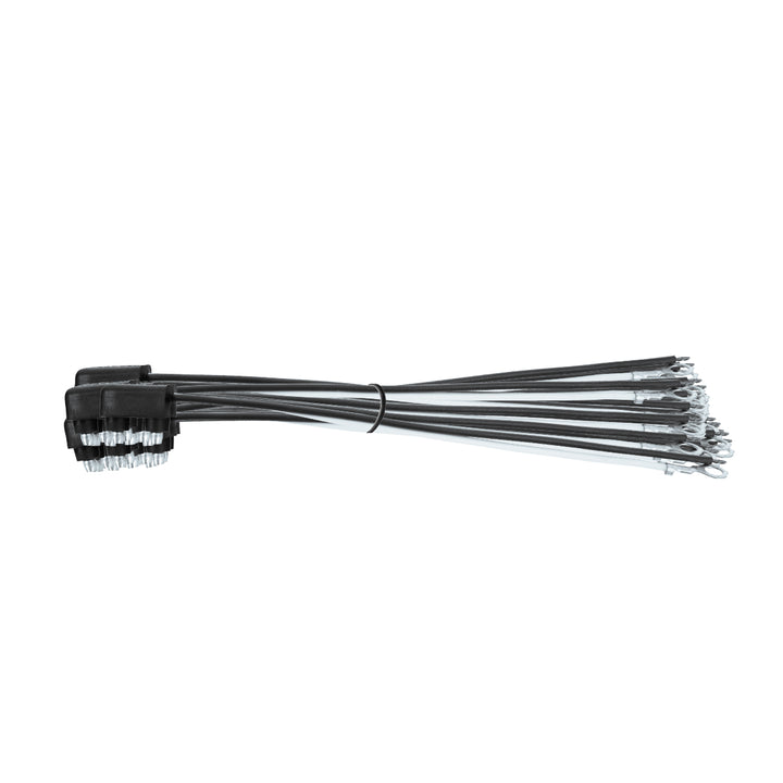 2 Wire Pigtail With 2 Prong Plug - 6" Lead (50-Pack)