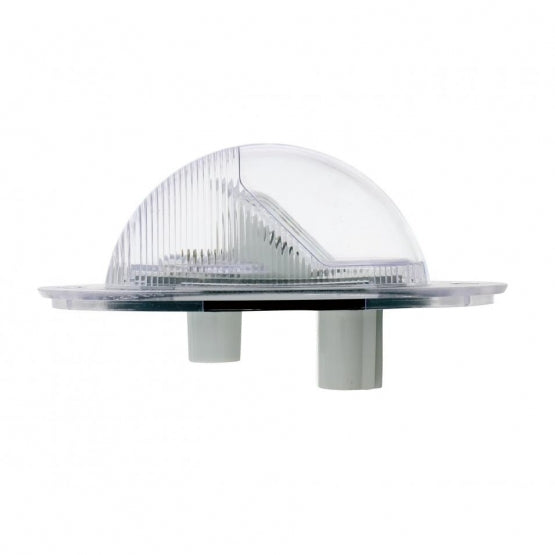 7 LED Turn Signal Light For 2008-2017 Freightliner Cascadia - Dome Lens, Amber LED/Clear Lens