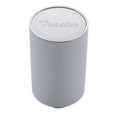 "Tractor" 3" Air Valve Knob - Stainless Plaque With Cursive Script