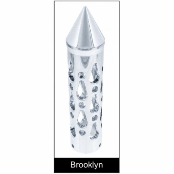 4" Chrome Air Horn Lever Set With "Brooklyn" Grip
