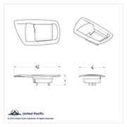 Door Handle Trims For 2006+ Kenworth (Pair)