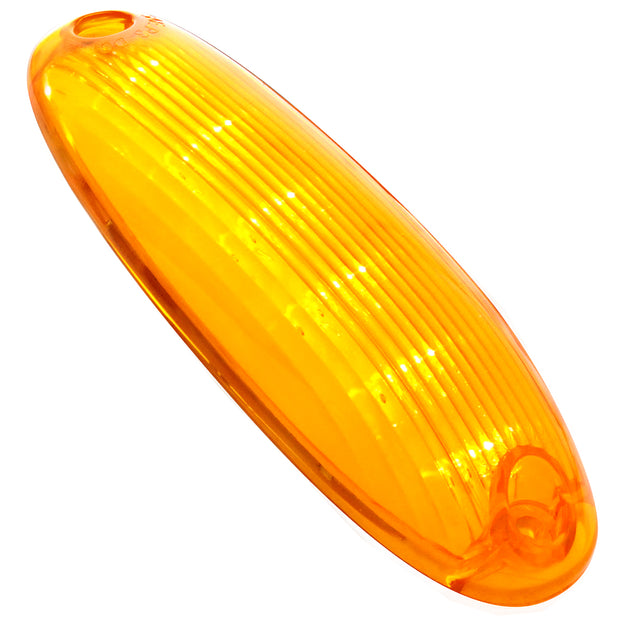 6 Amber LED Cab Lights For 2008-2017 Freightliner Cascadia - Amber Lens (5-Pack)
