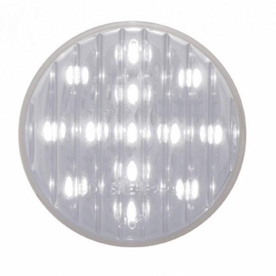 13 LED 2-1/2" Auxiliary/Utility Light - White LED/Clear Lens