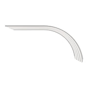 66" 430 Stainless Steel (18ga) Half Fender - SR Series (Pair)