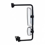 Chrome Mirror Assembly With Power Adjust & Heated For Freightliner M2 - Driver
