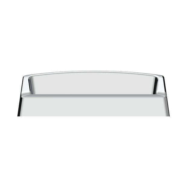 Chrome Plastic Switch Label Covers With Visor For 2005 & Older Kenworth (6-Pack)