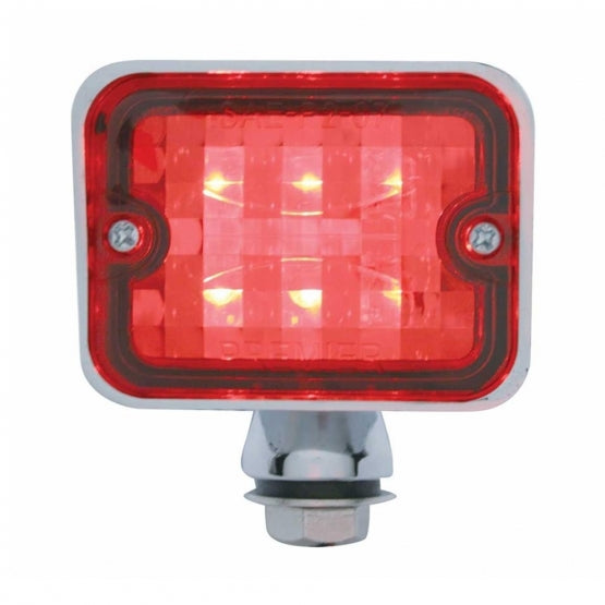 6 LED Large Rod Light - Red LED/Red Lens