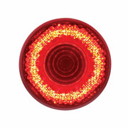 9 LED 2" Round Mirage Light (Clearance/Marker) - Red LED/Red Lens
