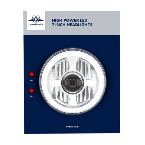 United Pacific 7" LED Headlight Display - 31496