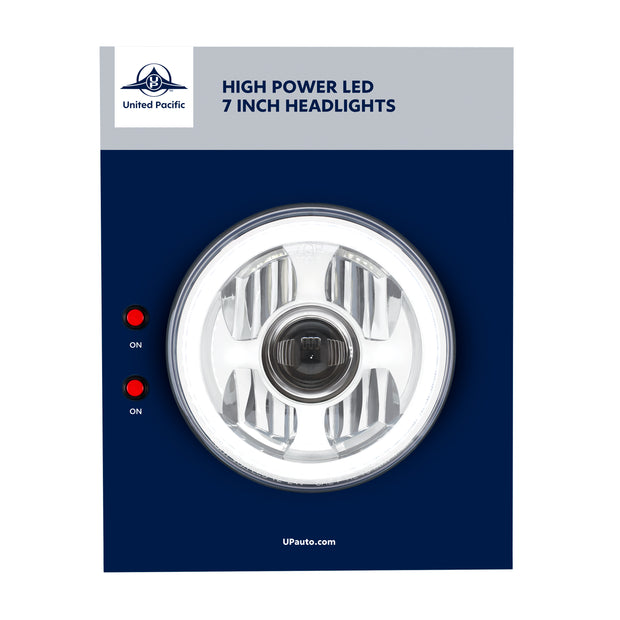United Pacific 7" LED Headlight Display - 31496