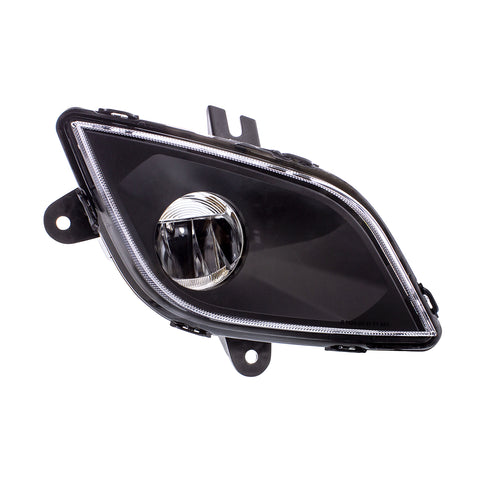 Black High Power LED Fog Light For 2018-2024 Freightliner Cascadia - Passenger