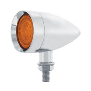 9 LED Dual Function Mini Bullet Light - Amber LED/ Amber Lens