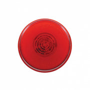 6 LED 2" Round GloLight (Clearance/Marker) - Red LED/Red Lens
