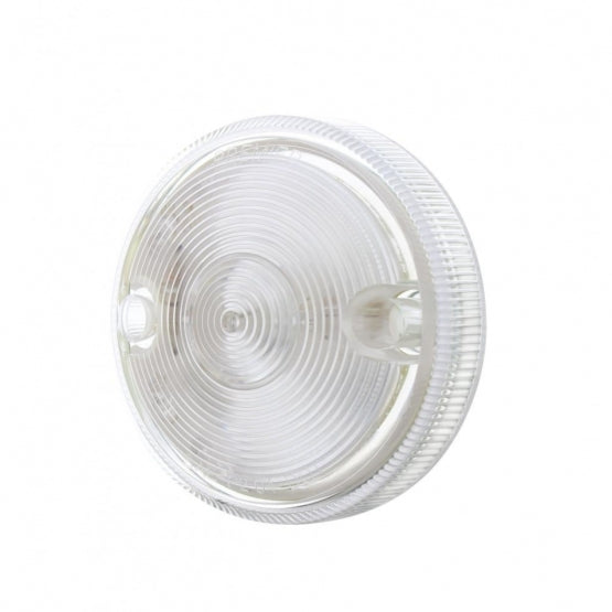 15 LED 3" Series 1 Light Only For Double Face Light Housing - Red LED/Clear Lens