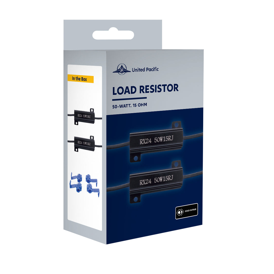 Load Resistor - 50-Watt. 15 Ohm (Pair)