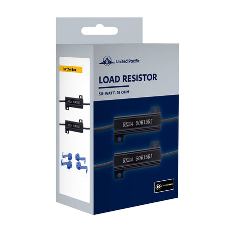 Load Resistor - 50-Watt. 15 Ohm (Pair)
