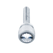 1-3/16" Long M6-1.0 Dash Screw With Crystal For Kenworth - Clear Crystal(12-Pack)