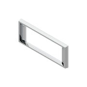 Chrome Plastic A/C Control Dash Panel Bezel For Kenworth W900 (1990-2005) & T800 (1986-2005)